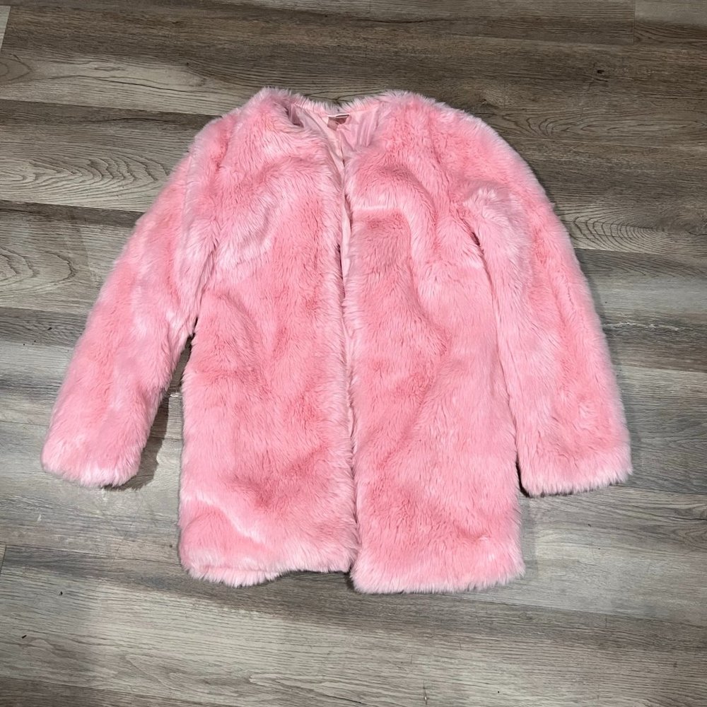 Forever 21 Exclusive Faux Fur Coat